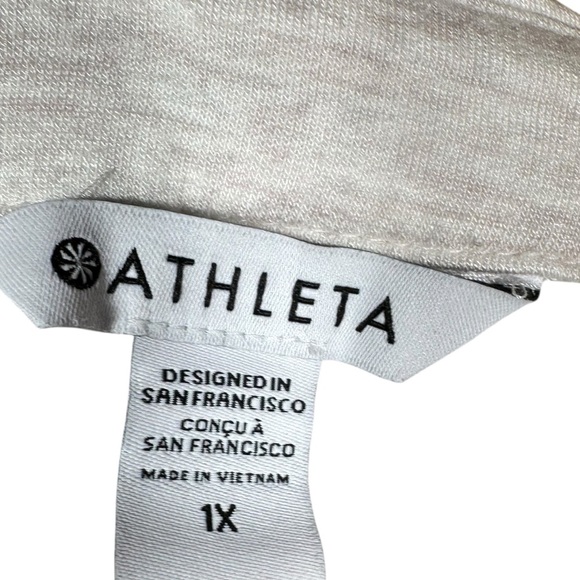 ATHLETA Westwood Soft Jersey French Terry Cotton Sweatshirt Tee - Picture 10 of 12